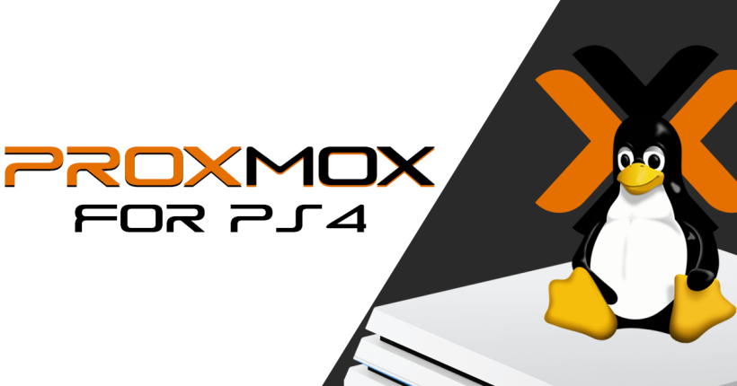 Installer Proxmox VE sur une PS4