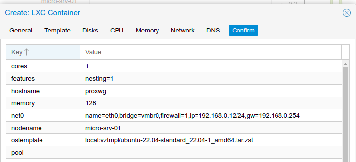 Les conteneurs LXC sur Proxmox VE