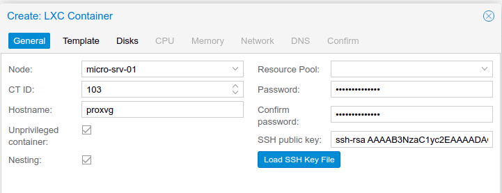 Les conteneurs LXC sur Proxmox VE