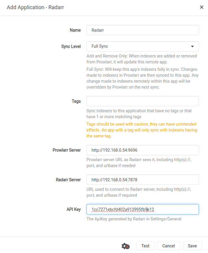 Installer Radarr, Sonarr, Lidarr et Readarr avec Docker
